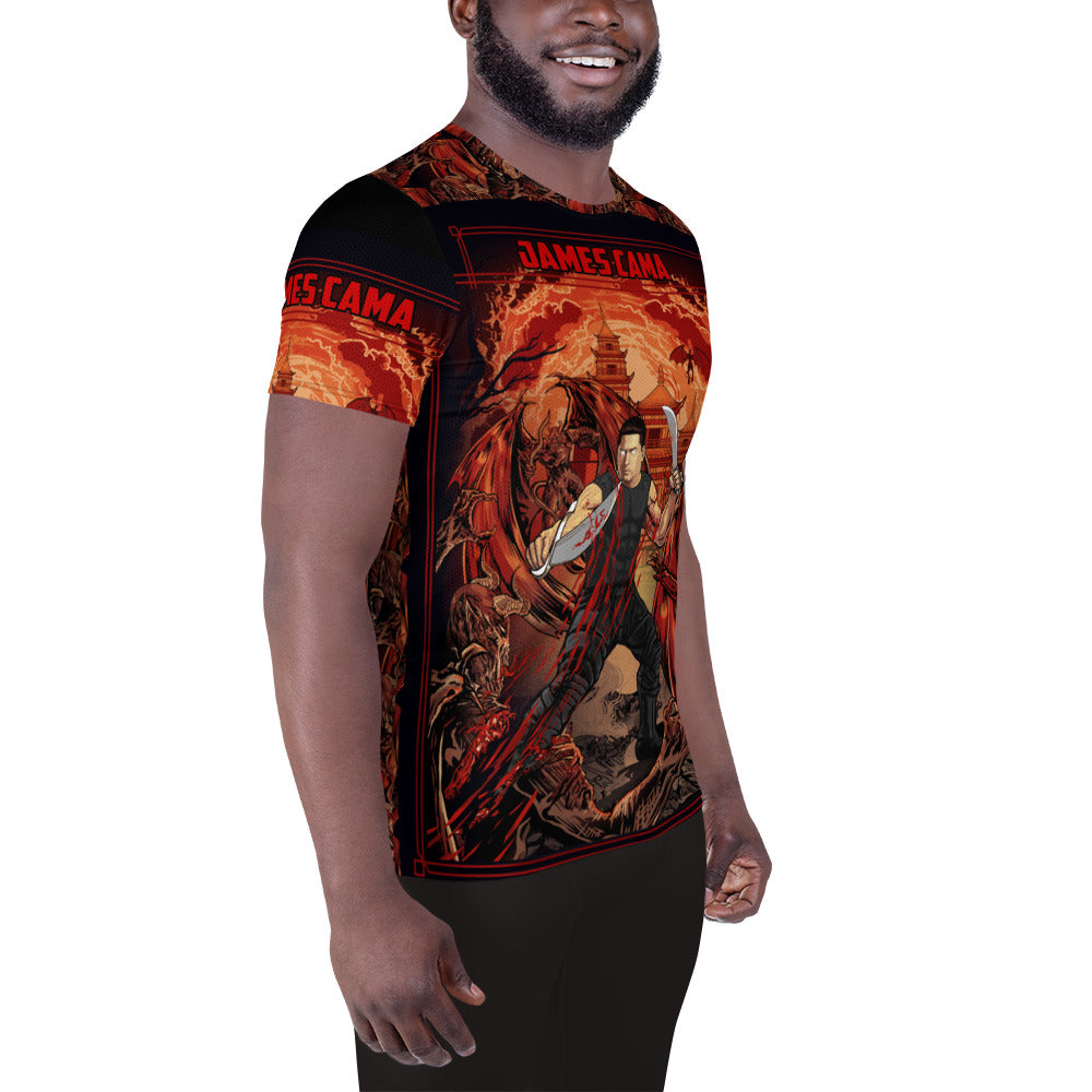 All-Over Print Men's Athletic T-shirt