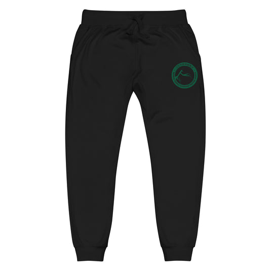 Unisex embroidered fleece sweatpants